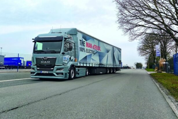 De París a Berlín con un camión eléctrico MAN eTruck