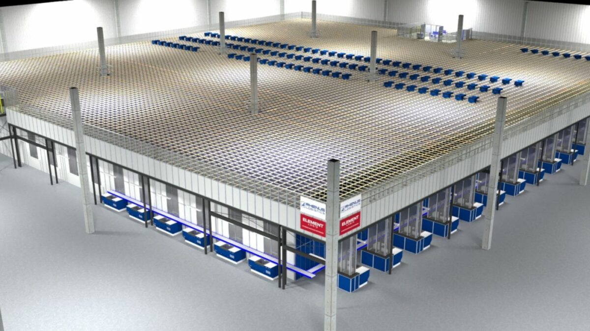 Rhenus Warehousing Solutions ha puesto en marcha el sistema AutoStore en su centro logístico de Bolesławiec (Polonia)