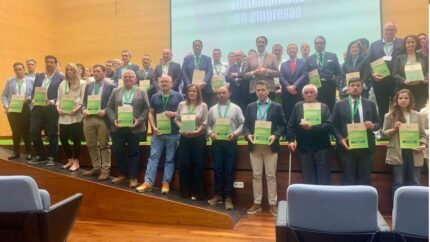 Salamanca de Transportes recibe un galardón por su compromiso con el medio ambiente