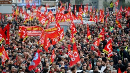 ETF expresa su solidaridad con los sindicatos franceses