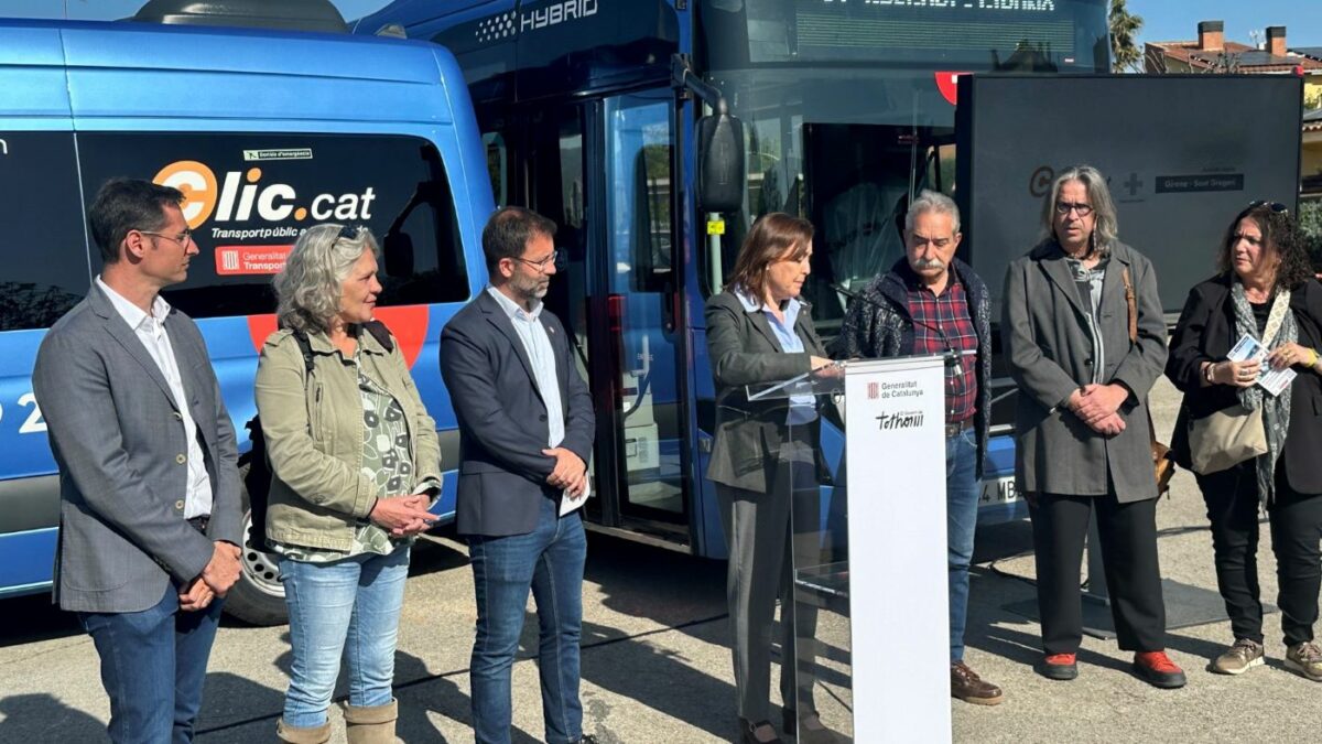 TEISA y la Generalitat de Catalunya aumentan el servicio de autobús entre Girona y Sant Gregori. Foto: TEISA TEISA y la Generalitat de Catalunya aumentan el servicio de autobús entre Girona y Sant Gregori