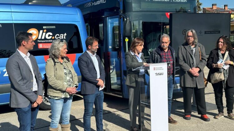 TEISA y la Generalitat de Catalunya aumentan el servicio de autobús entre Girona y Sant Gregori