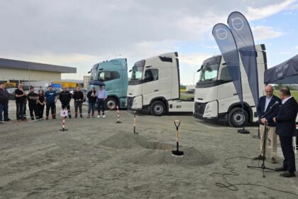 Volvo Trucks inicia la construcción de las nuevas instalaciones de Volvo Truck Center en Girona