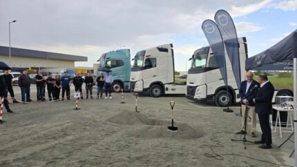 Volvo Trucks inicia la construcción de las nuevas instalaciones de Volvo Truck Center en Girona
