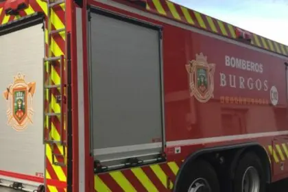 39 autobuses afectados por el incendio en las cocheras municipales de Burgos