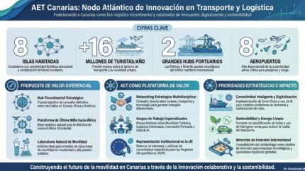 La Asociación Española del Transporte (AET), inaugura una delegación en Canarias