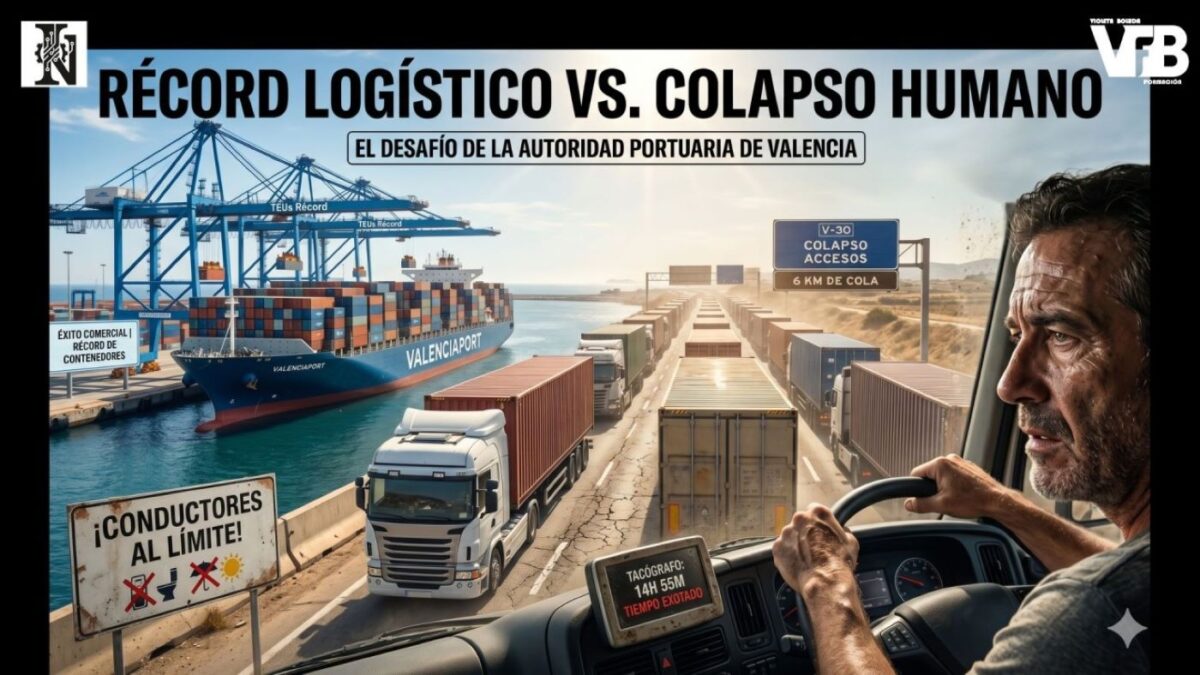 Más allá de los TEUs: Por qué la Autoridad Portuaria de Valencia debe liderar ya un plan de choque para el eslabón terrestre