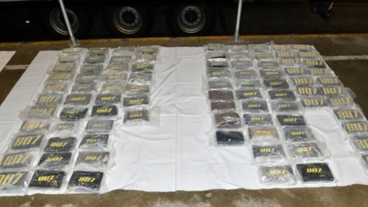 Condenado un camionero a 13 años y medio de cárcel por tráfico de cocaína