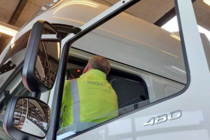 Camioneros trabajando ilegalmente localizados durante un control de transporte