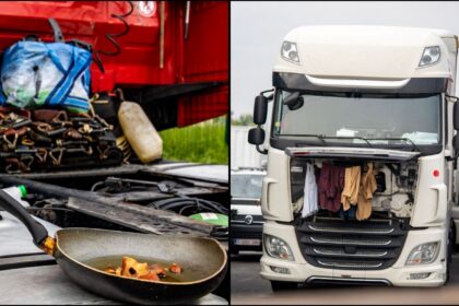 56.220 euros en multas a camioneros durante un control del descanso semanal
