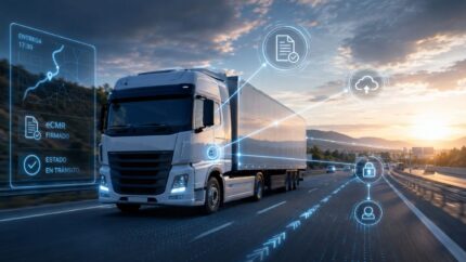 España impulsa la digitalización del transporte de mercancías por carretera