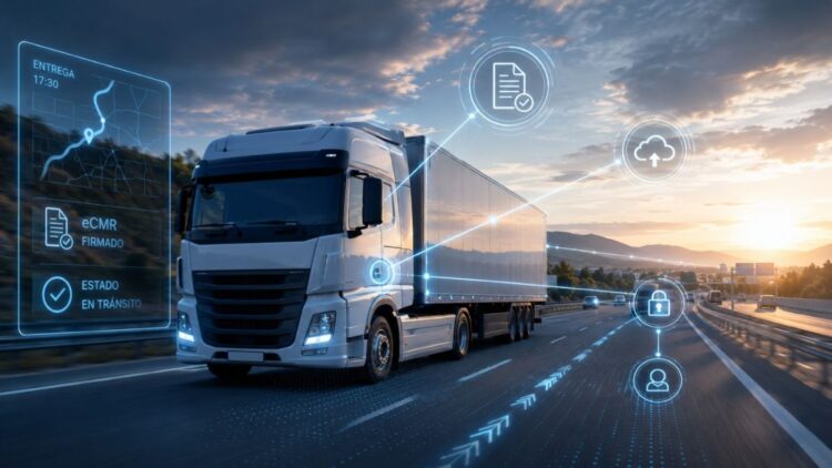España impulsa la digitalización del transporte de mercancías por carretera