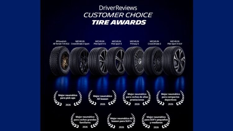 Éxito de MICHELIN en los Customer Choice Awards 2026–27: estos son los premios obtenidos