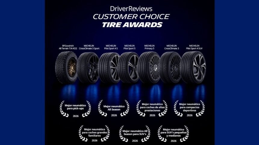 Éxito de MICHELIN en los Customer Choice Awards 2026–27: estos son los premios obtenidos
