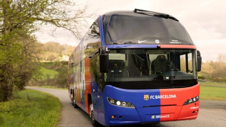 Monbus y el FC Barcelona amplían su colaboración hasta 2027