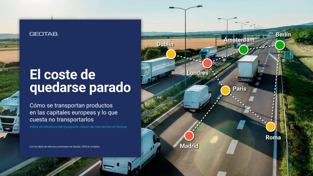 Madrid, última entre 7 capitales europeas en eficiencia del transporte urbano de mercancías