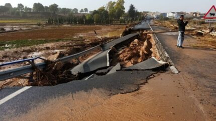 Transportes licita por 6,6 millones de euros un contrato para evaluar la resiliencia de los puentes de la Red de Carreteras del Estado ante inundaciones