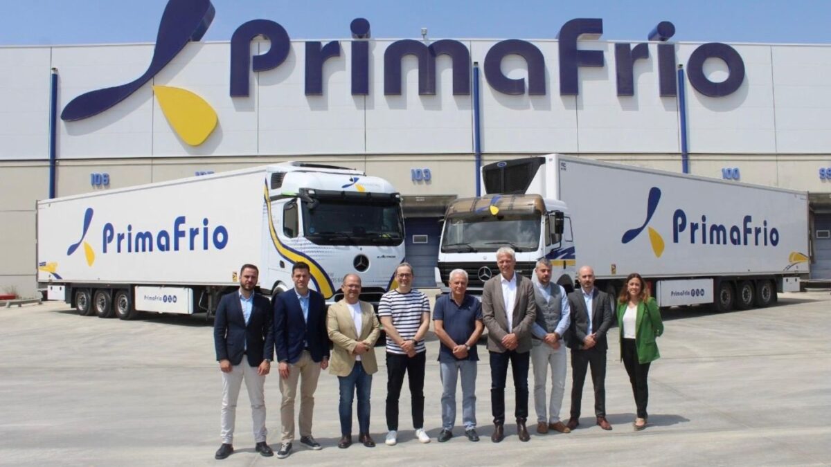 Primafrio y Mercedes-Benz Trucks impulsan la electrificación integral del transporte frigorífico de larga distancia