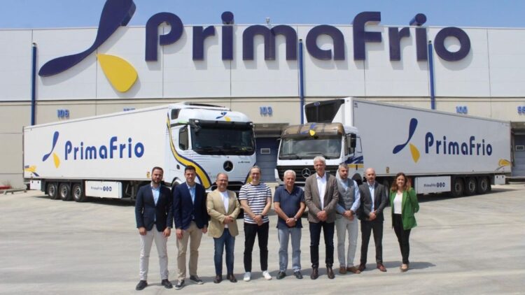 Primafrio y Mercedes-Benz Trucks impulsan la electrificación integral del transporte frigorífico de larga distancia