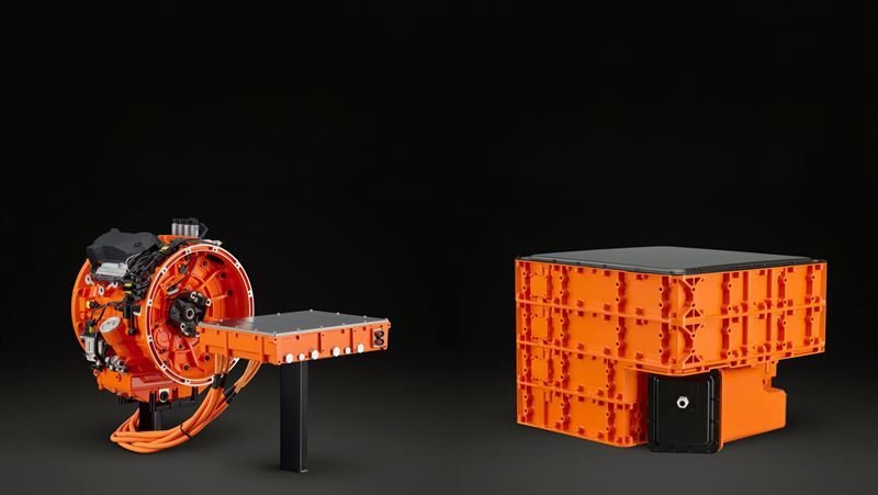 Scania Power Solutions ofrece soluciones para operaciones híbridas y totalmente eléctricas, incluidos los sistemas de baterías y de maquinaria eléctrica de Scania.