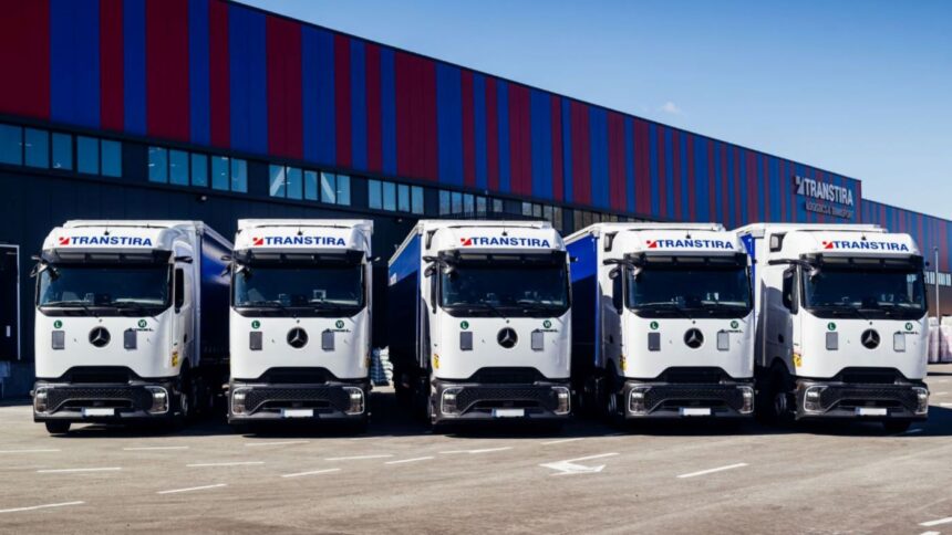 TRANSTIRA amplía su flota con más de 500 Mercedes-Benz Actros L ProCabin