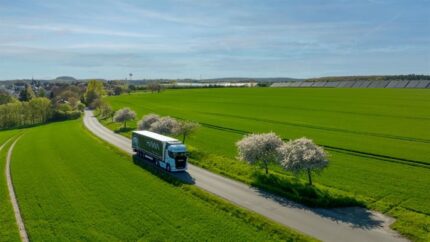 Velux y LOTS Group impulsan la logística electrificada con una ruta de larga distancia para camiones eléctricos