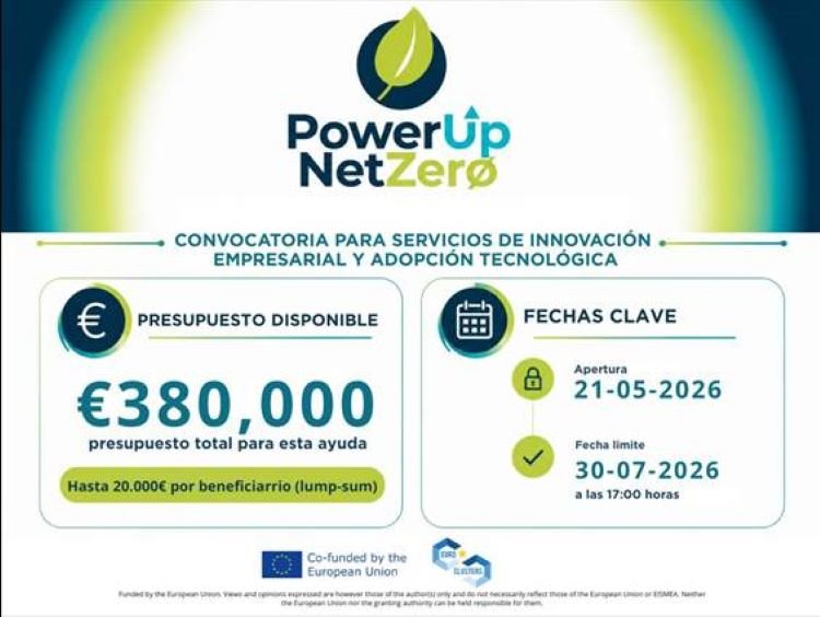 La convocatoria para financiar proyectos Net Zero estará abierta hasta el 30 de julio.