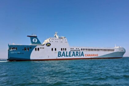 Baleària incorpora el mayor buque de carga rodada de la historia de Canarias