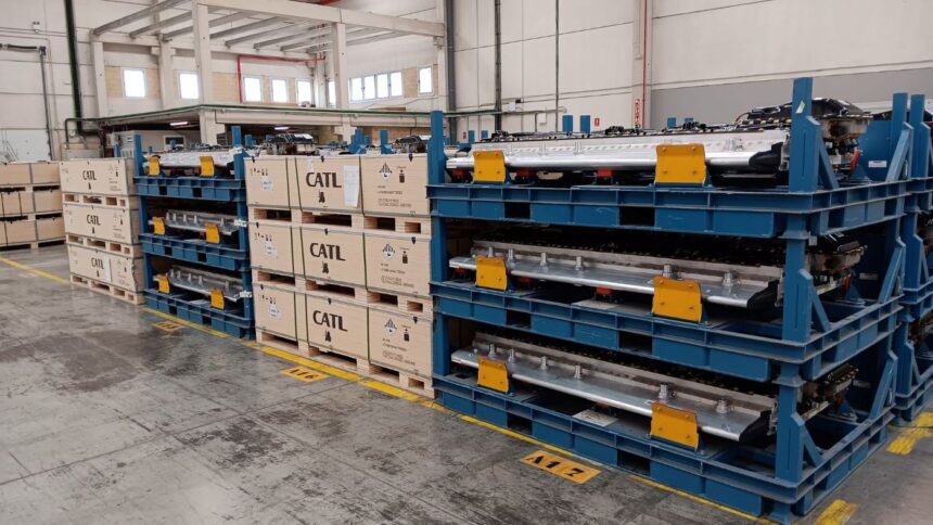 DHL Supply Chain gestiona la logística de las nuevas baterías de CATL para Mercedes-Benz en Álava