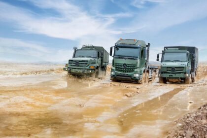 Daimler Truck presenta su gama de camiones para la defensa en Eurosatory 2026.