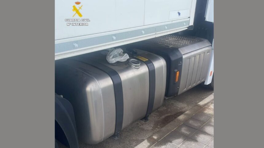Detenido por robar gasóleo de camiones estacionados en Moncófar, Castellón