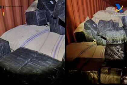 Dos detenidos e incautadas 8 toneladas de cocaína ocultas en un contenedor