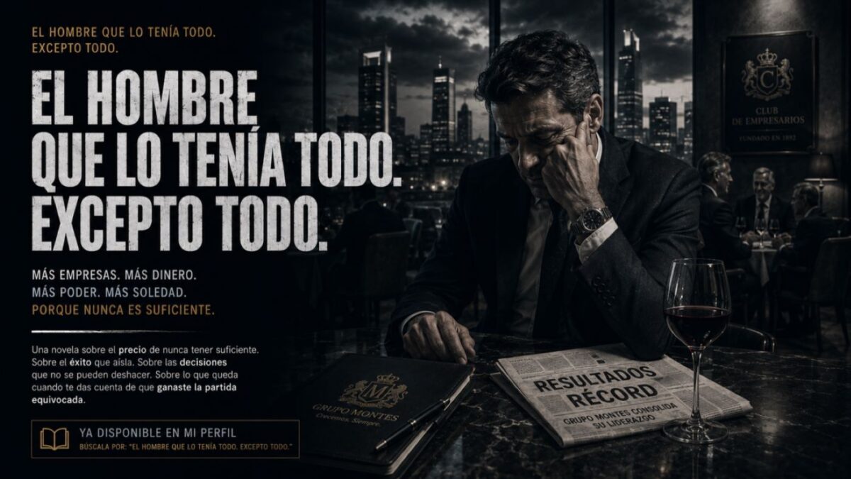 El hombre que lo tenía todo. Excepto todo. Opinión. Foto: José Antonio Ferreira Dapía El hombre que lo tenía todo. Excepto todo. Opinión