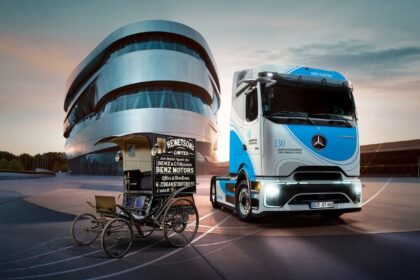 Exposición especial "130 años de vehículos comerciales" en el Museo Mercedes-Benz