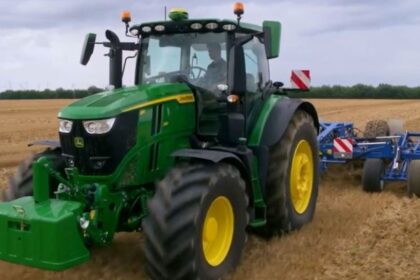 John Deere actualiza los tractores 6R de bastidor grande y extra grande. Fotos y vídeo