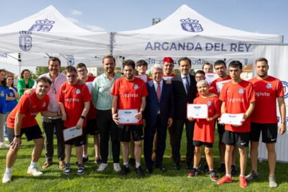 La Escuela de Fútbol Adaptado cierra temporada en Arganda