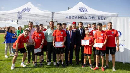 La Escuela de Fútbol Adaptado cierra temporada en Arganda
