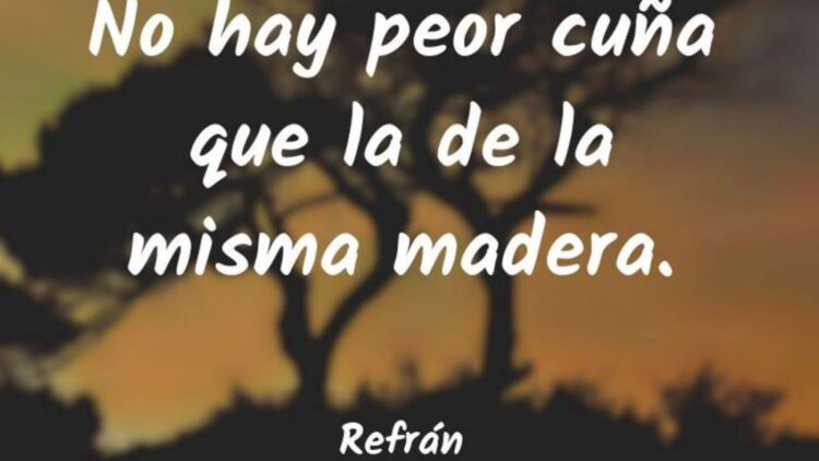 ¡¡Por fin es lunes!!: "No hay peor cuña que de la misma madera"