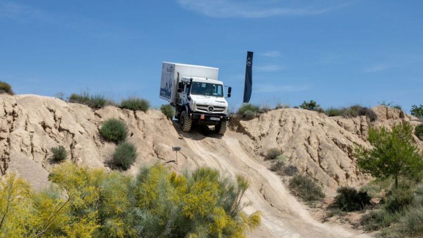Primeras jornadas de conducción Unimog para la extinción de incendios forestales