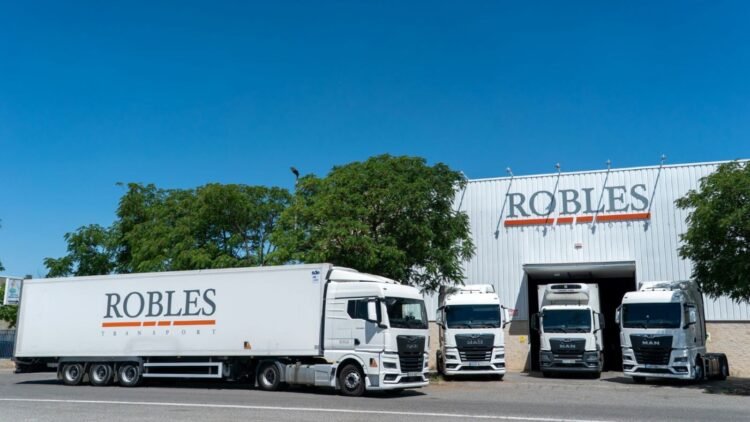 La empresa Transportes Robles apuesta por los camiones de MAN. Vídeo