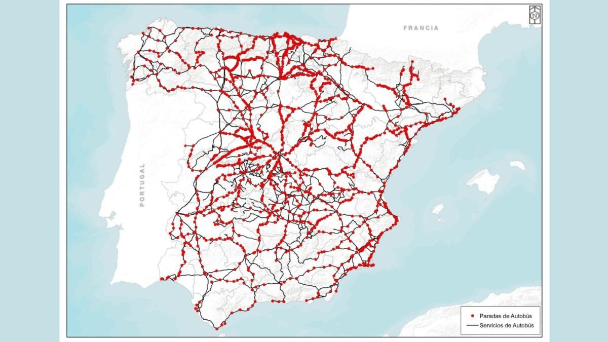 Transportes saca a información pública los 31 corredores pendientes de autobuses. Foto: MITMS Transportes saca a información pública los 31 corredores pendientes de autobuses
