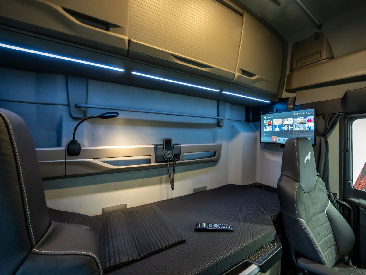 Nuevo MAN TGX Truckers' Edition: El interior ha sido claramente diseñado teniendo en cuenta las necesidades de los conductores.