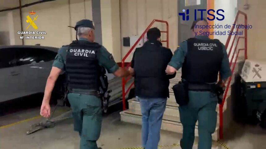 3 detenidos que lideraban en España una red de explotación laboral a trabajadores extranjeros