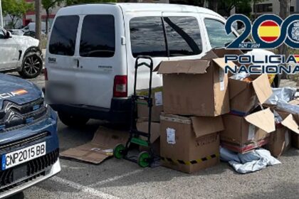 Desarticulada una organización que explotaba a repartidores de paquetería