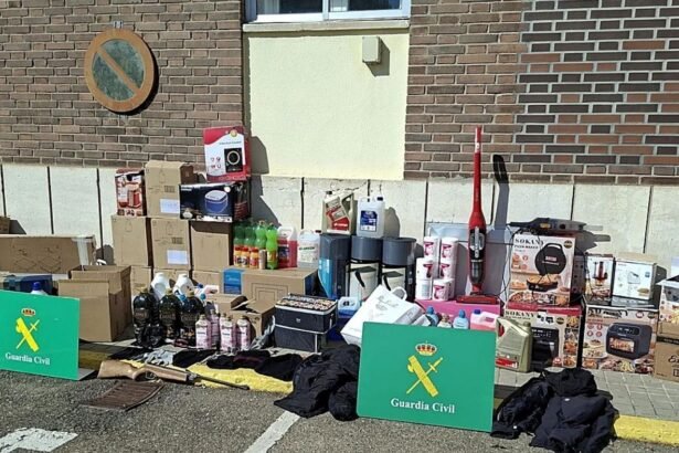 Desarticulado un grupo criminal dedicado al robo de mercancías en camiones