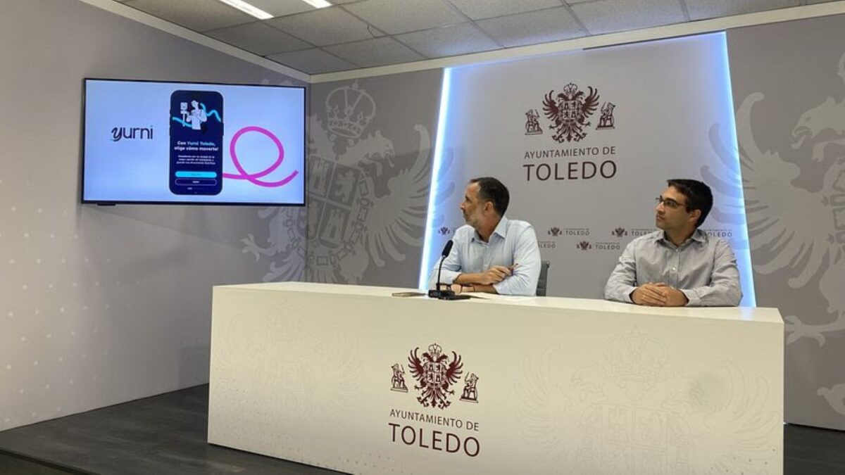 El Ayuntamiento de Toledo y Grupo Ruiz presentan Yurni, la nueva aplicación del autobús urbano. Foto: Grupo Ruiz El Ayuntamiento de Toledo y Grupo Ruiz presentan Yurni, la nueva aplicación del autobús urbano
