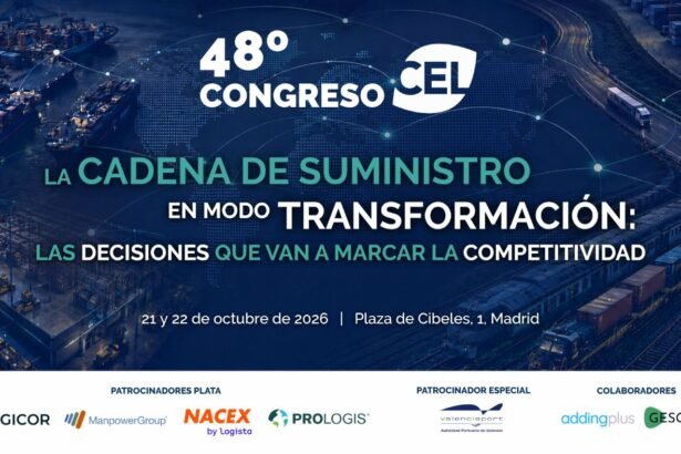 El Centro Español de Logística celebrará el 21 y 22 de octubre su 48º Congreso anual
