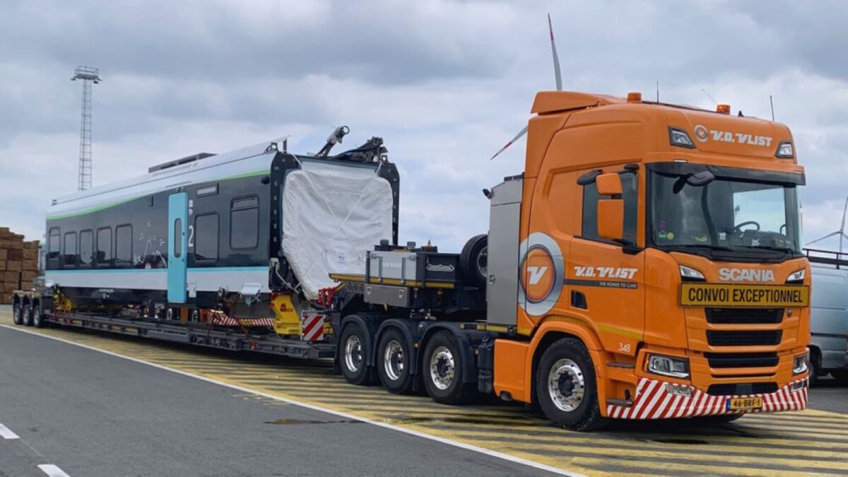 El exitoso proyecto de transporte de Van der Vlist desde el puerto de Bilbao hasta Reichshoffen