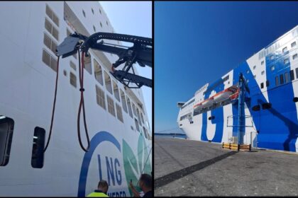 GNV avanza en la implantación del cold ironing en su flota