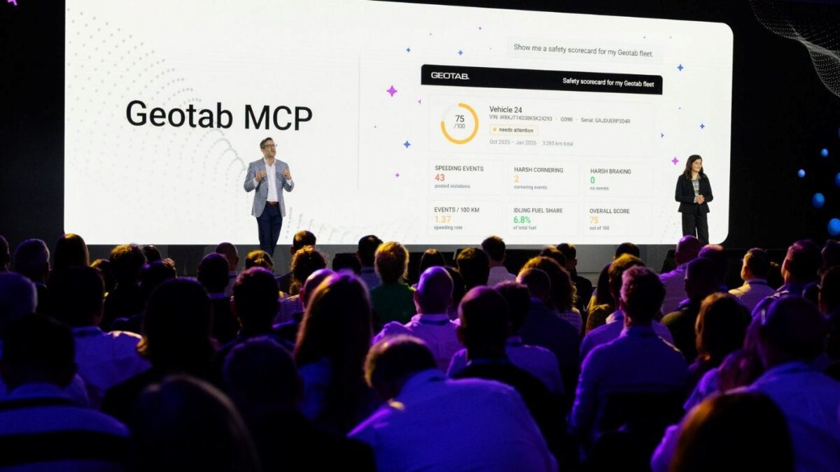 Foto: Geotab Geotab presenta el primer conector que integra los datos de gestión de flotas con plataformas de IA